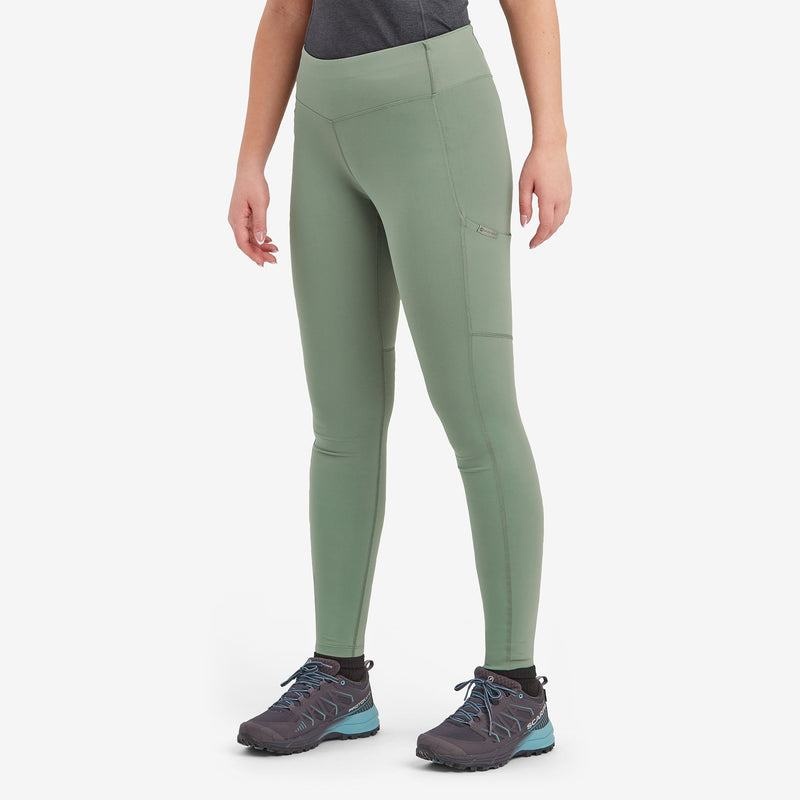 Grey Green Montane Ineo Lite Women's Leggings | CQV3658KI