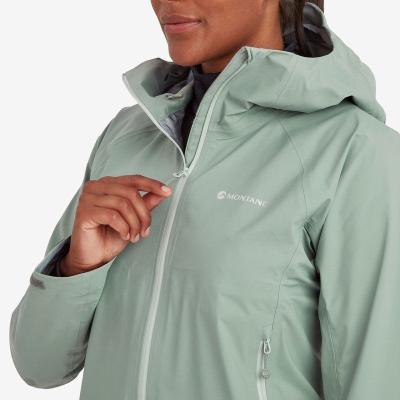 Grey Green Montane Phase Lite Women's Waterproof Jackets | GTX1267XT