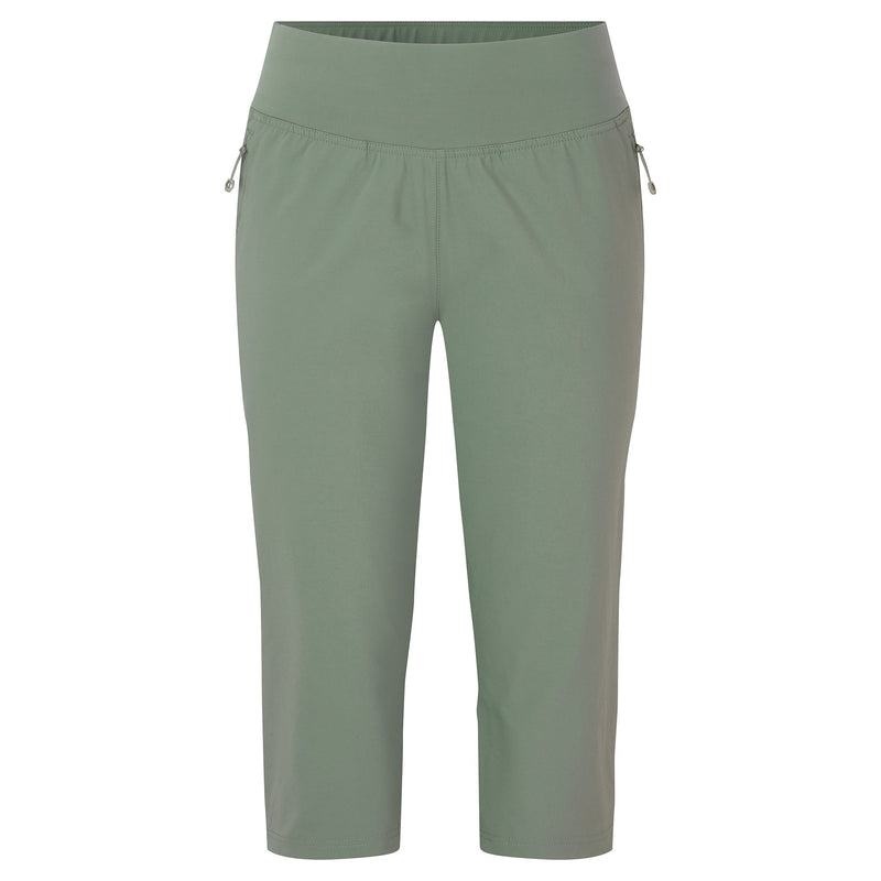 Grey Green Montane Tucana Lite Stretch Capri 3/4 Women\'s Leggings | OLZ8122NT