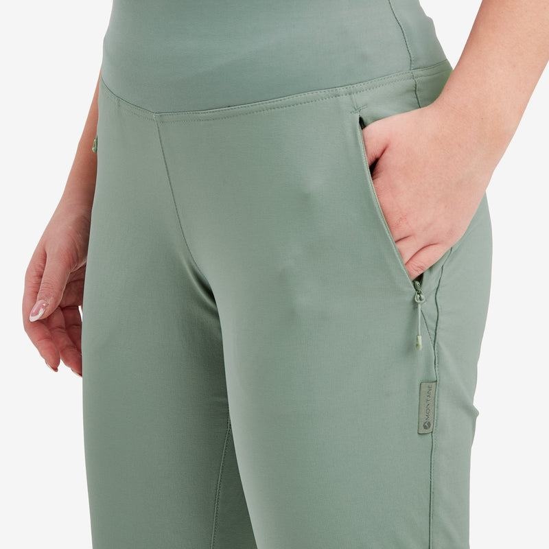 Grey Green Montane Tucana Lite Stretch Women's Leggings | DPO7532SV