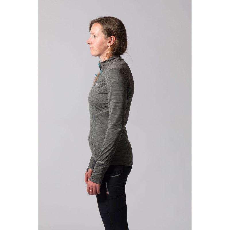 Grey Montane Katla Pull-On Women's Fleece Jackets | GTB1026WZ