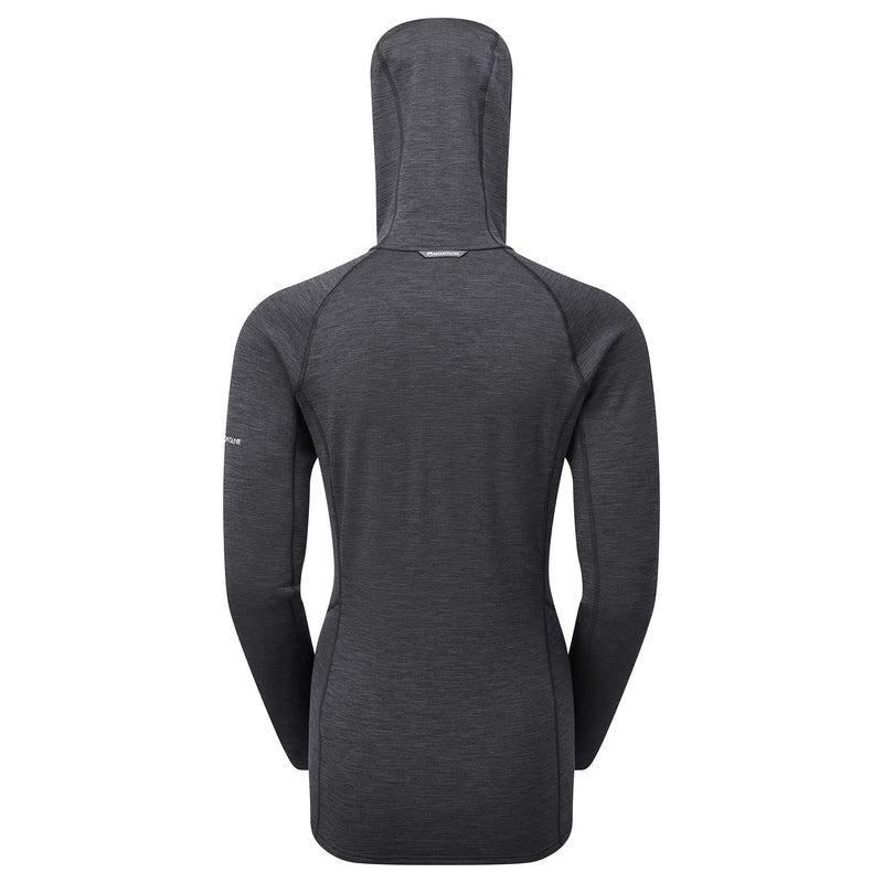 Grey Montane Protium Hooded Women's Fleece Jackets | YMX946FL