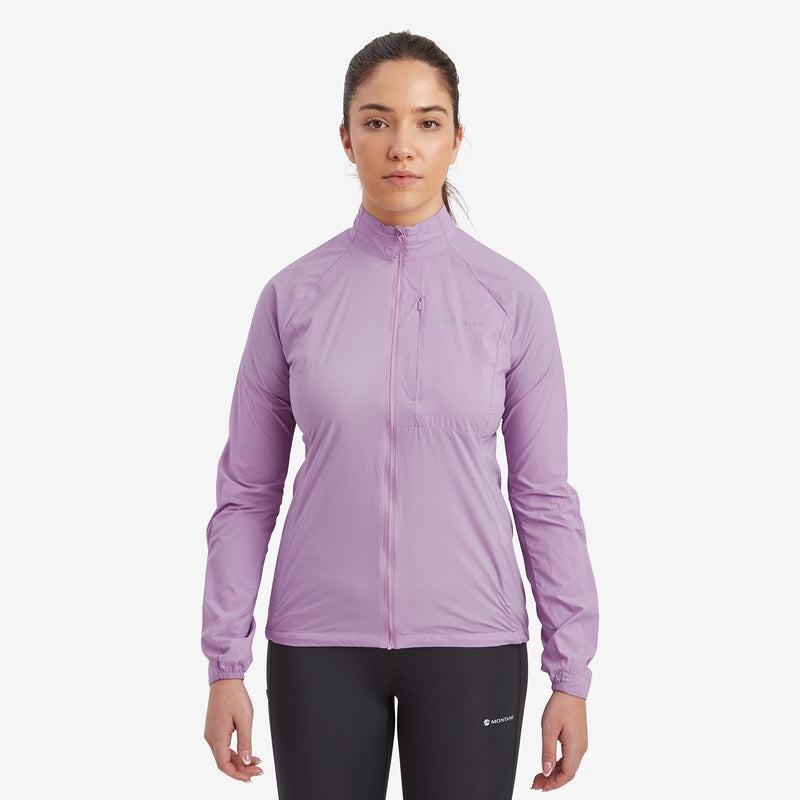 Grey Purple Montane Featherlite Windproof Women's Jackets | VFN1459OM