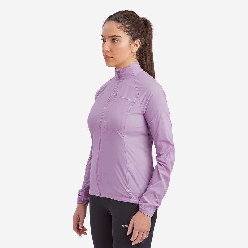 Grey Purple Montane Featherlite Windproof Women's Jackets | VFN1459OM