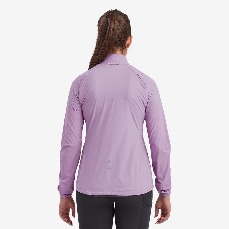 Grey Purple Montane Featherlite Windproof Women's Jackets | VFN1459OM