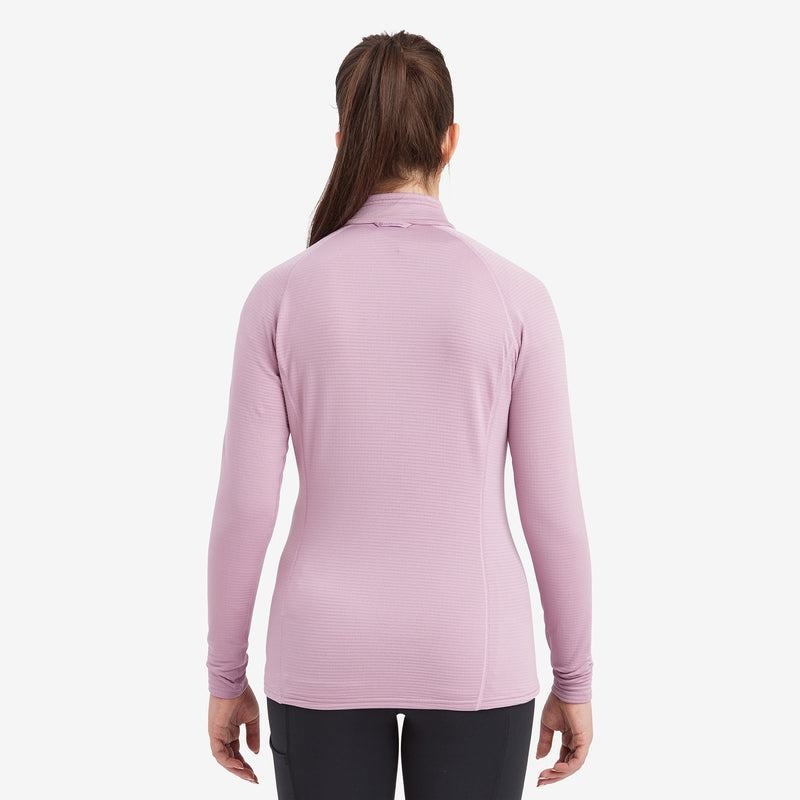 Grey Purple Montane Protium Lite Pull On Women's Fleece | DYJ9037MS