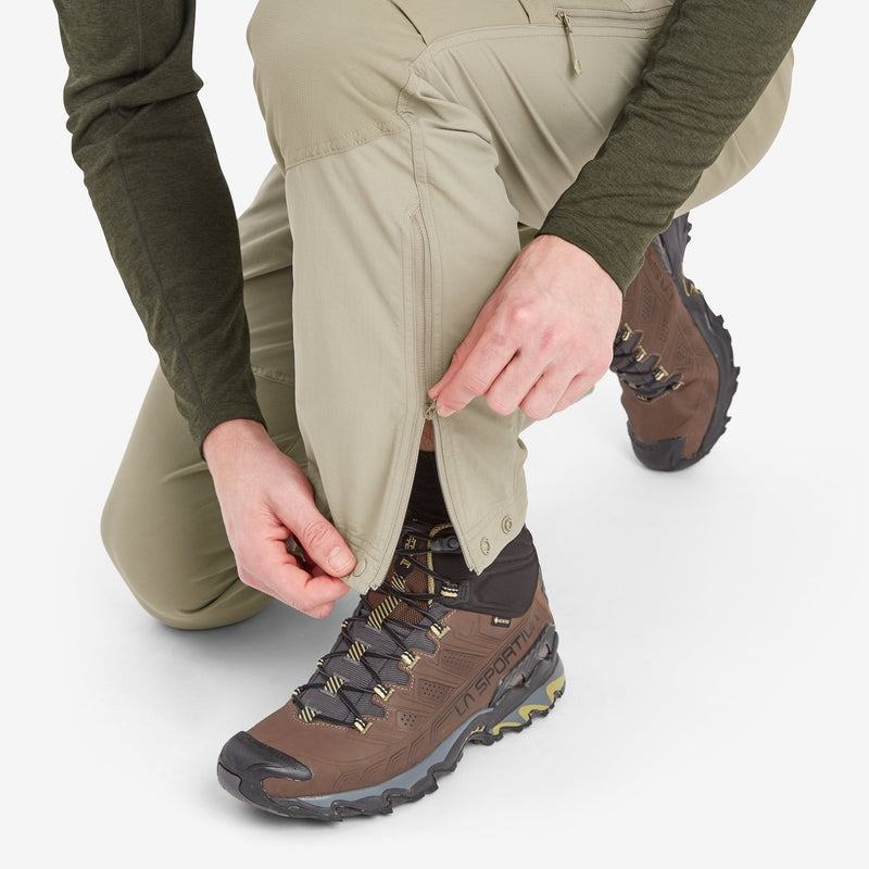 Khaki Montane Terra Men's Pants | JEA496EQ