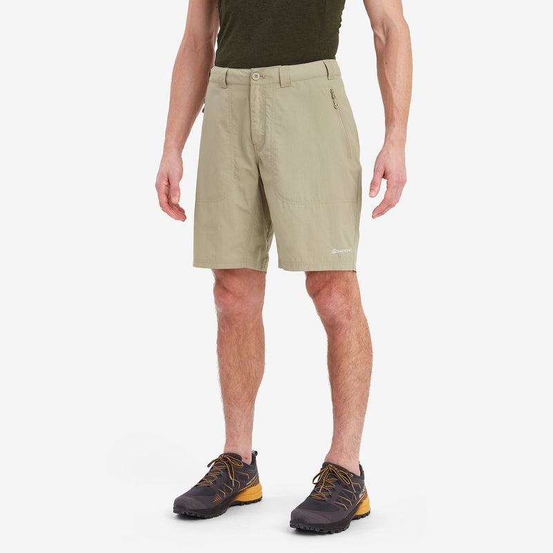 Khaki Montane Terra Men's Shorts | XRH5269IW