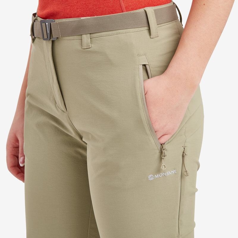 Khaki Montane Terra Stretch Women's Trousers | KOK8592JW