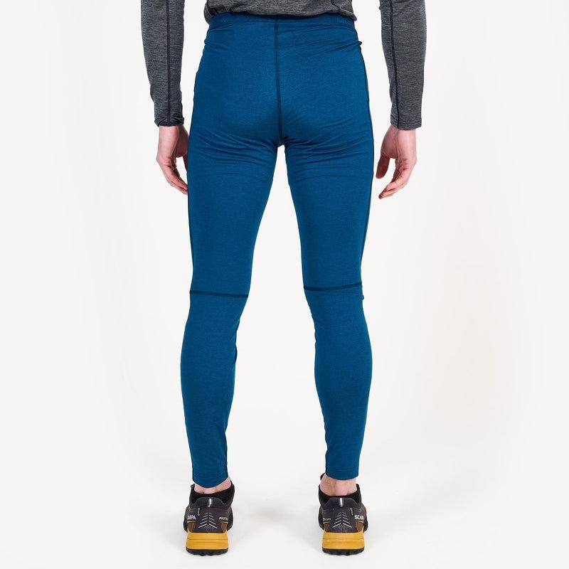 Navy Blue Montane Dart Thermo Long Johns Men's Leggings | JNS412KA