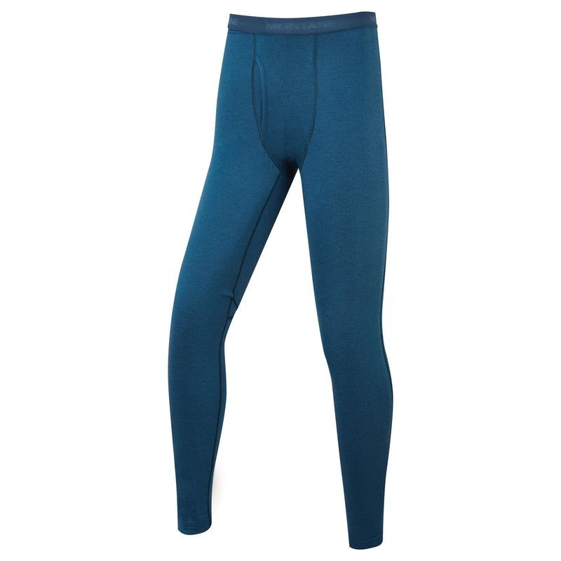 Navy Blue Montane Dart Thermo Long Johns Men's Leggings | JNS412KA