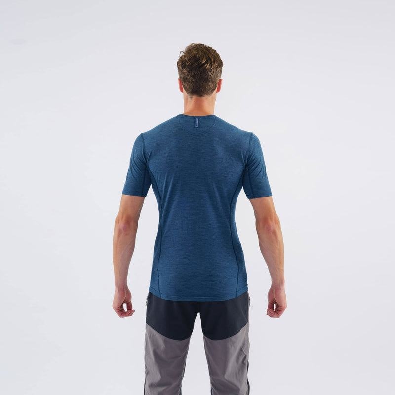 Navy Blue Montane Primino 140 Men's T Shirts | LOG798ZZ