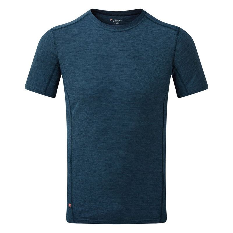 Navy Blue Montane Primino 140 Men\'s T Shirts | LOG798ZZ