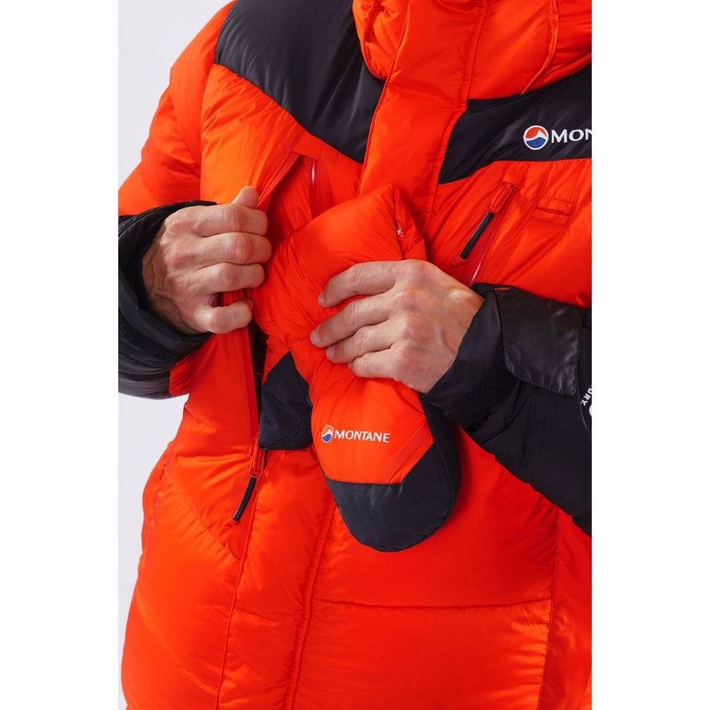 Orange Black Montane Apex 8000 Women's Down Jackets | HBL2591HI