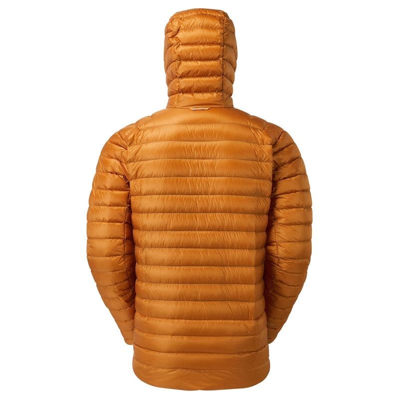 Orange Montane Anti-Freeze Hooded Men's Down Jackets | UST125SL