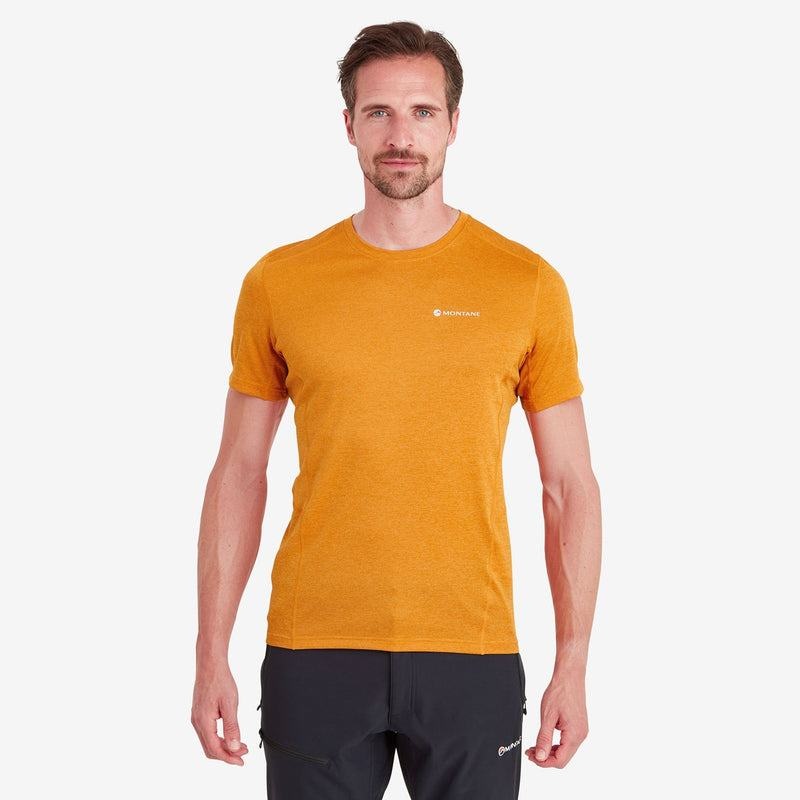 Orange Montane Dart Men's T Shirts | AGU2625RW