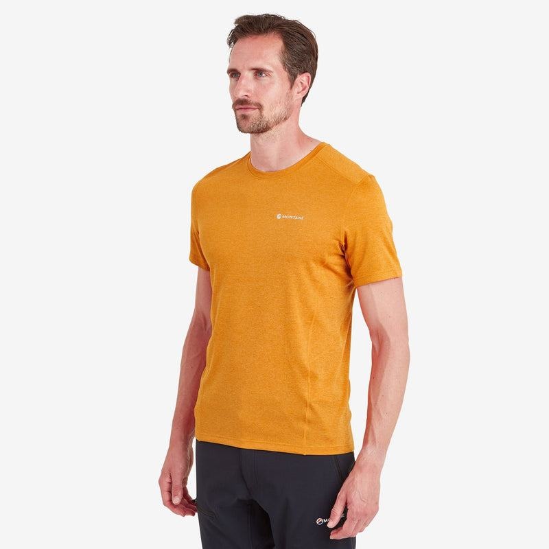 Orange Montane Dart Men's T Shirts | AGU2625RW