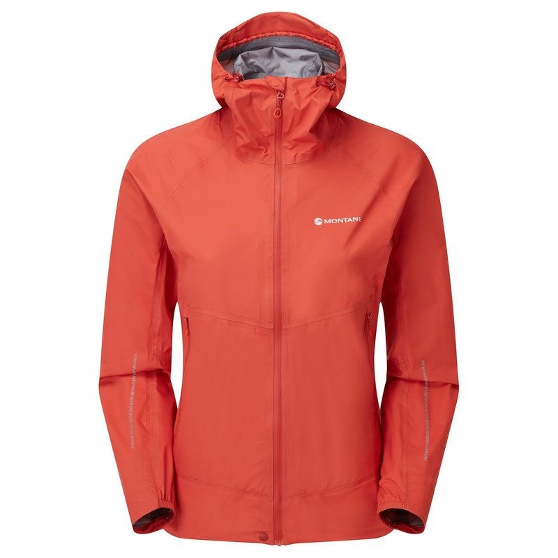 Orange Montane Spine Women\'s Waterproof Jackets | INA374HJ