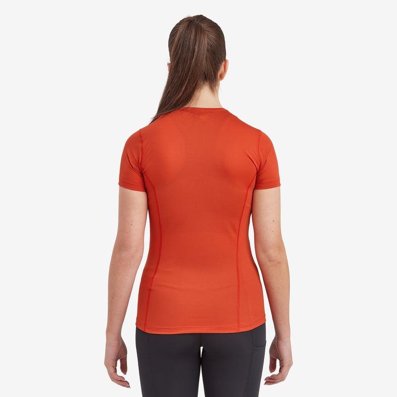 Orange Red Montane Dart Lite Women's T Shirts | OJN5411NU