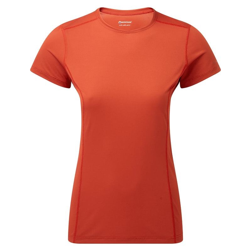 Orange Red Montane Dart Lite Women\'s T Shirts | OJN5411NU