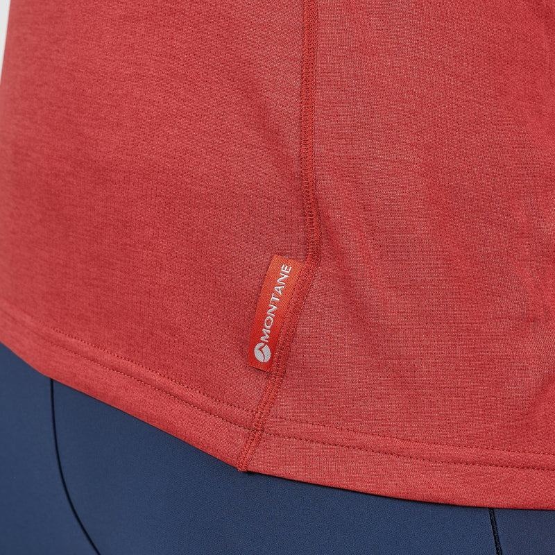 Orange Red Montane Dart Long Sleeve Women's T Shirts | GCM3518WX