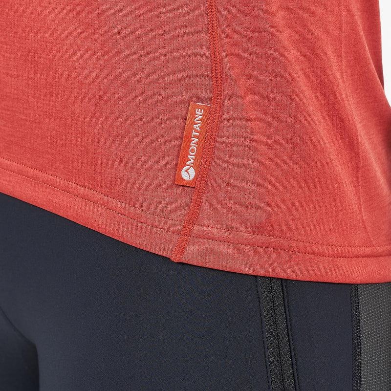 Orange Red Montane Dart Women's T Shirts | LZJ327XU