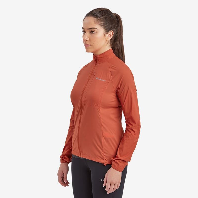 Orange Red Montane Featherlite Windproof Women's Jackets | DYN2274IH