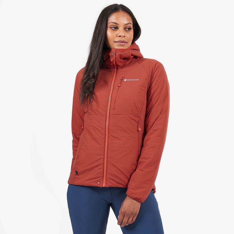 Orange Red Montane Fireball Women's Softshell Jackets | RHE8939PR