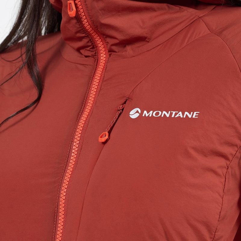 Orange Red Montane Fireball Women's Softshell Jackets | RHE8939PR