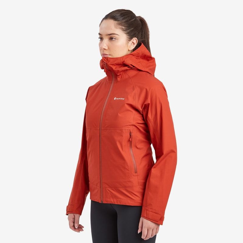 Orange Red Montane Spirit Lite Women's Waterproof Jackets | HEZ9936BM