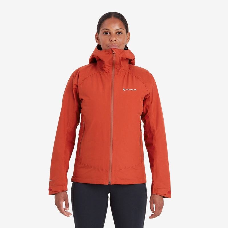 Orange Red Montane Spirit Women's Waterproof Jackets | MRZ5614YM