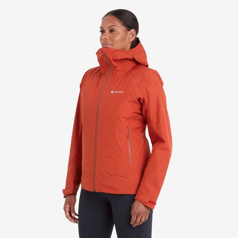 Orange Red Montane Spirit Women's Waterproof Jackets | MRZ5614YM