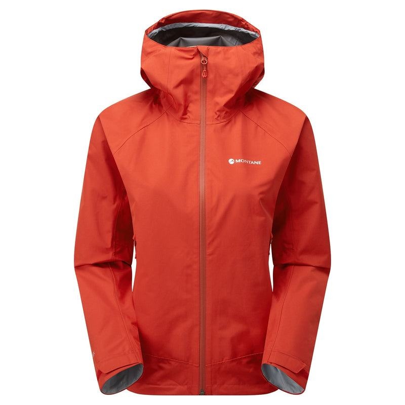 Orange Red Montane Spirit Women\'s Waterproof Jackets | MRZ5614YM