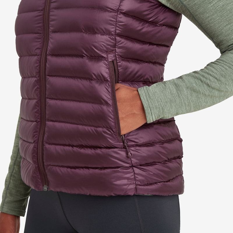 Purple Montane Anti-Freeze Down Women's Vest | VMG9739VP