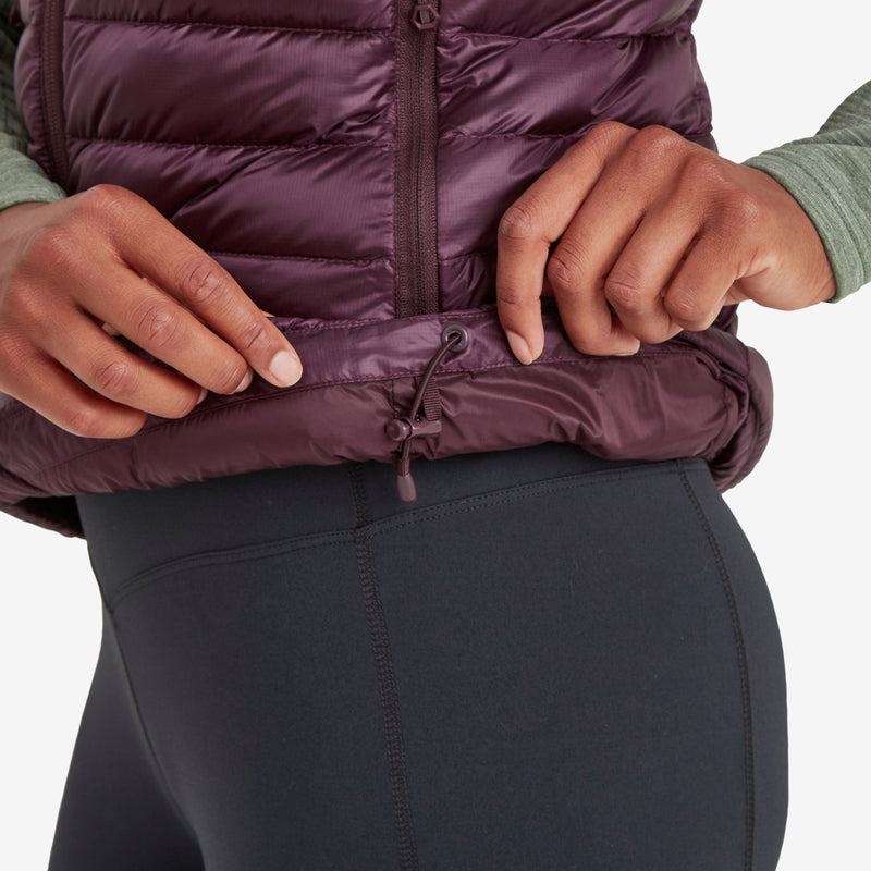 Purple Montane Anti-Freeze Down Women's Vest | VMG9739VP