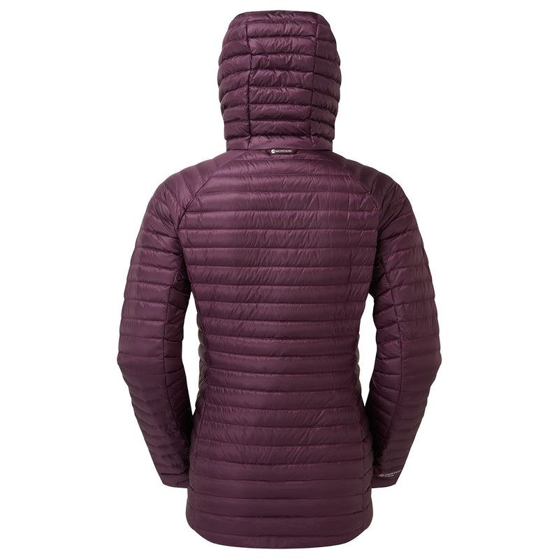 Purple Montane Anti-Freeze Lite Hooded Women's Down Jackets | VFH8912UA