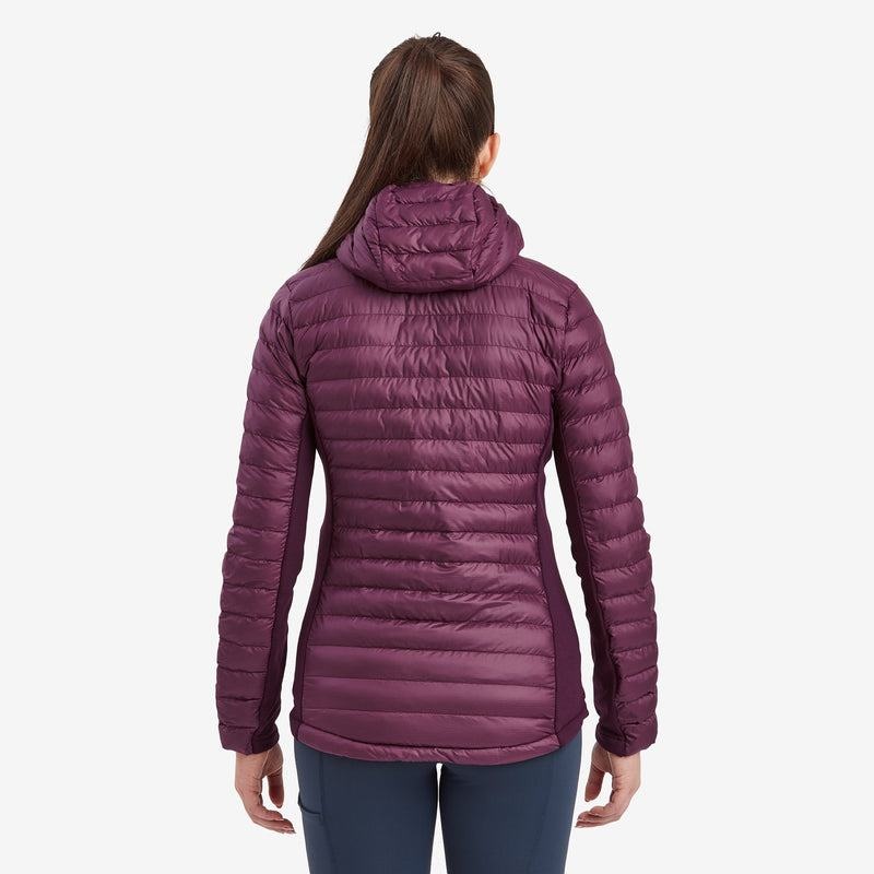 Purple Montane Icarus Lite Hooded Women's Jackets | FZM3243LY