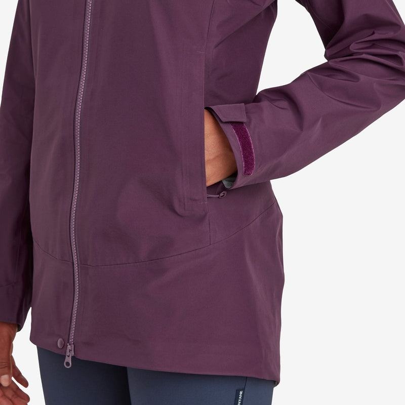 Purple Montane Phase Women's Waterproof Jackets | PPS965SI