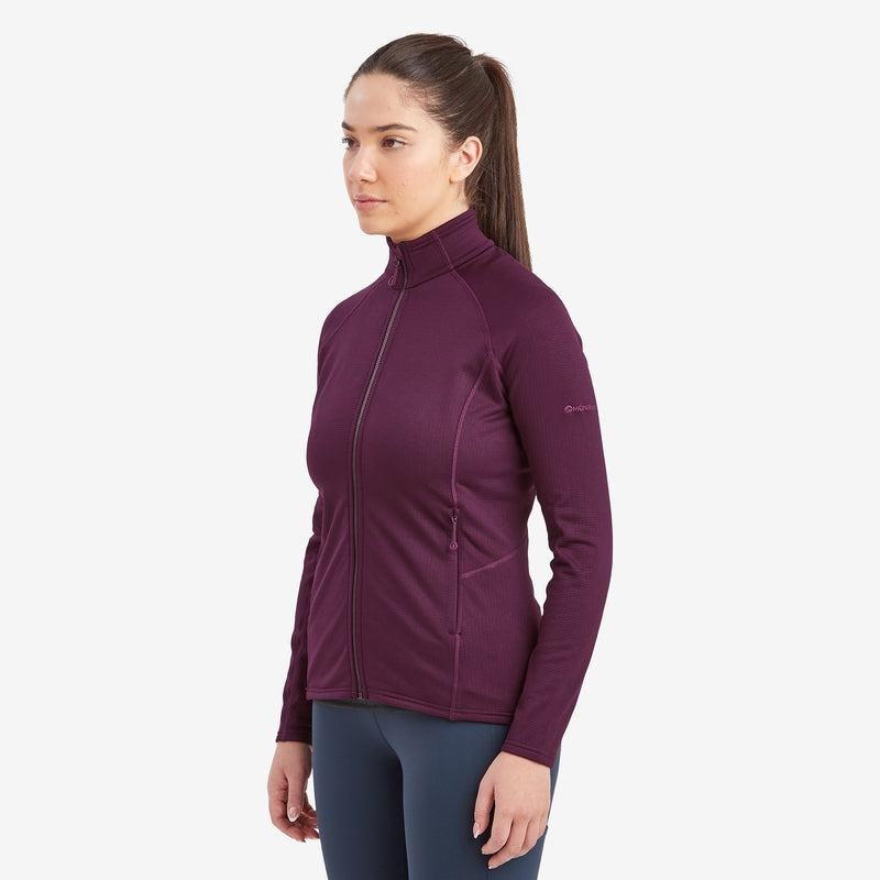 Purple Montane Protium Women's Fleece Jackets | LZX4840BK