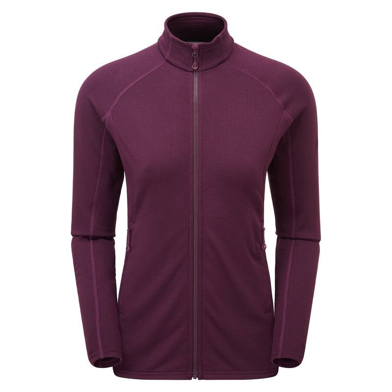 Purple Montane Protium Women\'s Fleece Jackets | LZX4840BK