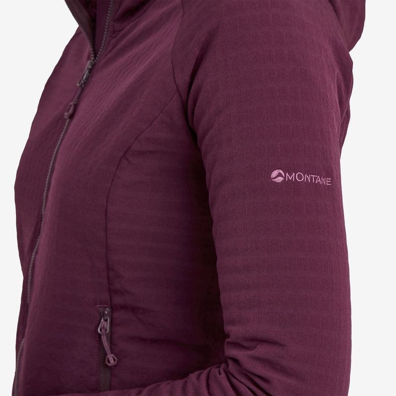 Purple Montane Protium XT Hooded Women's Fleece Jackets | WOB7938DM