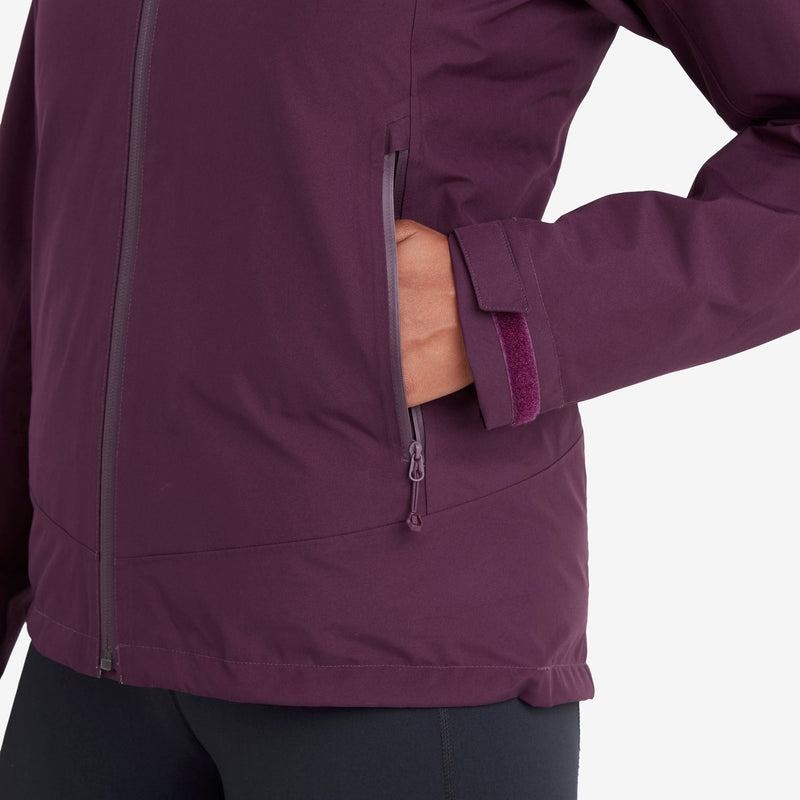 Purple Montane Spirit Women's Waterproof Jackets | GHX6095BL