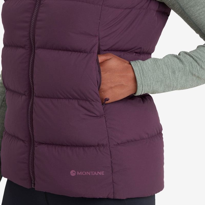 Purple Montane Tundra Down Women's Vest | MRJ3342MX