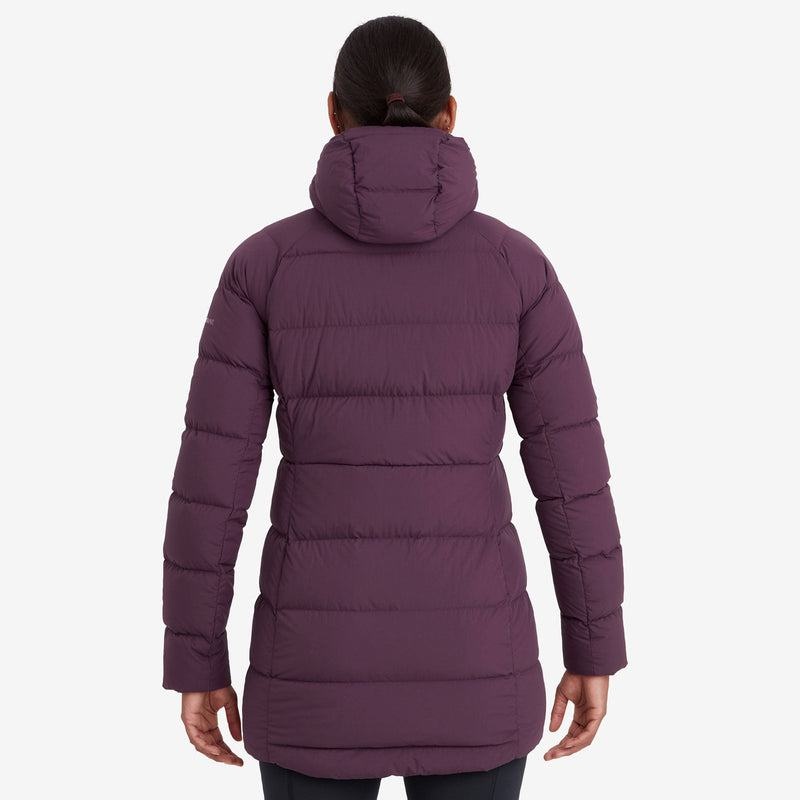 Purple Montane Tundra Hooded Women's Down Jackets | RDG2564EM