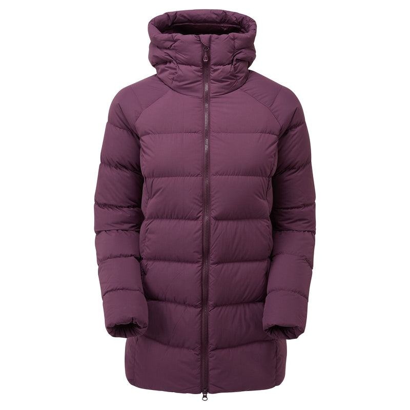 Purple Montane Tundra Hooded Women\'s Down Jackets | RDG2564EM