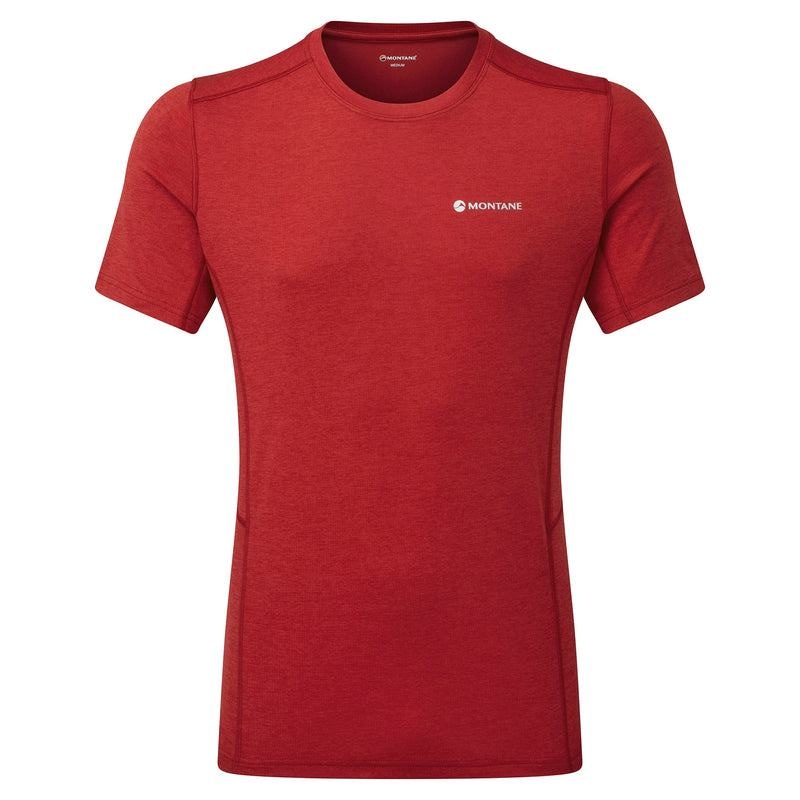 Red Montane Dart Men\'s T Shirts | HCT6957ON