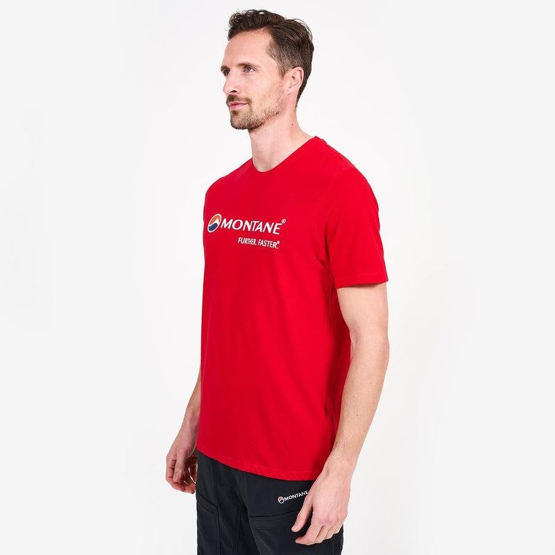 Red Montane Lightweight Classic Men's T Shirts | FLN7823QP