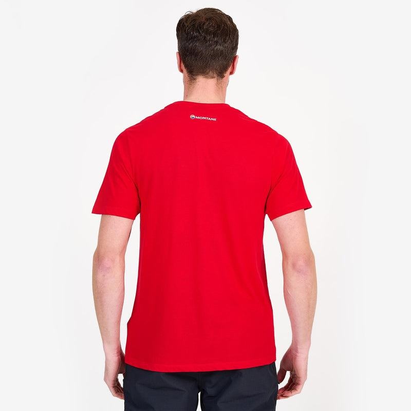 Red Montane Lightweight Classic Men's T Shirts | FLN7823QP