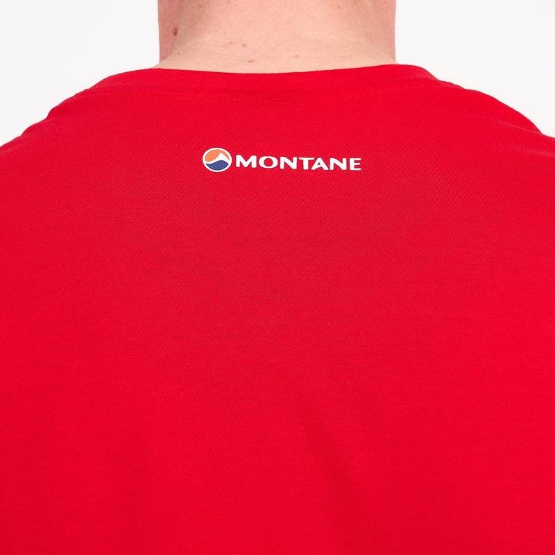 Red Montane Lightweight Classic Men's T Shirts | FLN7823QP