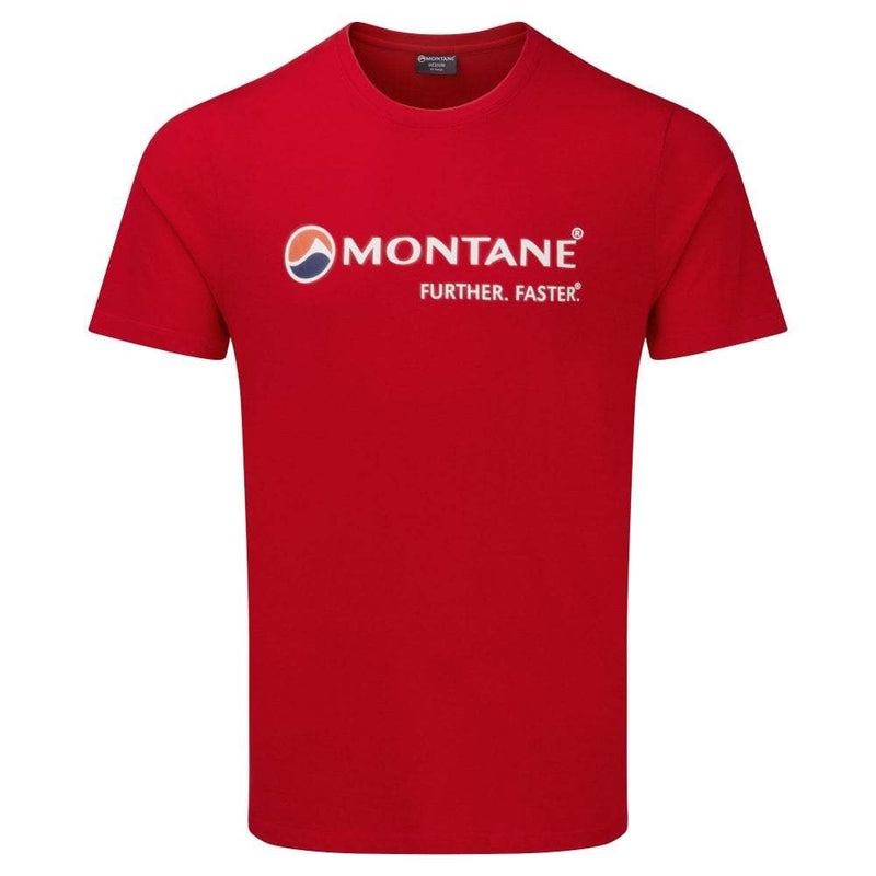 Red Montane Lightweight Classic Men\'s T Shirts | FLN7823QP